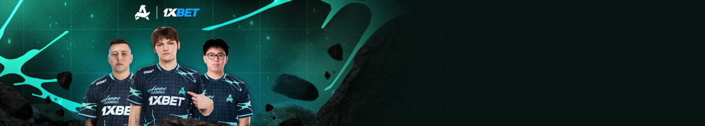 1xBet شریک ثبت شده AURORA Gaming است